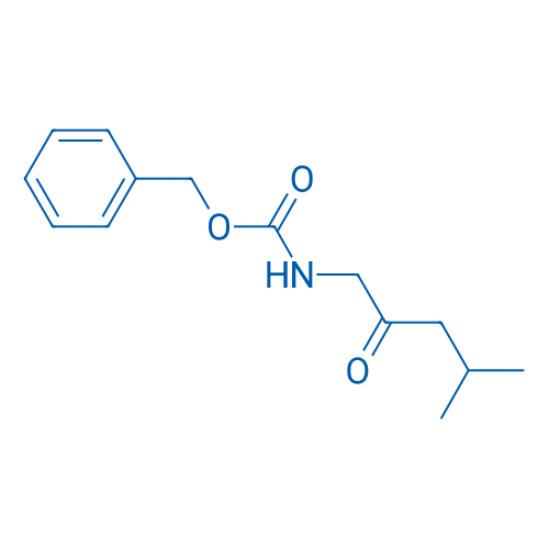 (4-Methyl-2-oxo-pentyl)-carbamic acid benzyl ester 1g
