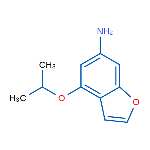 4-Isopropoxybenzofuran-6-amine 1g