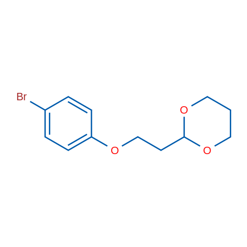2-(2-(4-Bromophenoxy)ethyl)-1,3-dioxane 1g