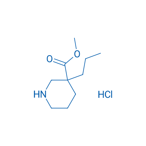 Methyl 3-propylpiperidine-3-carboxylate hydrochloride 1g