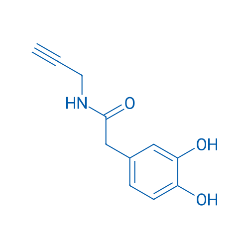 2-(3,4-Dihydroxyphenyl)-N-(prop-2-yn-1-yl)acetamide 1g
