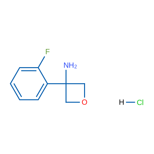 3-(2-Fluorophenyl)oxetan-3-amine hydrochloride 100mg