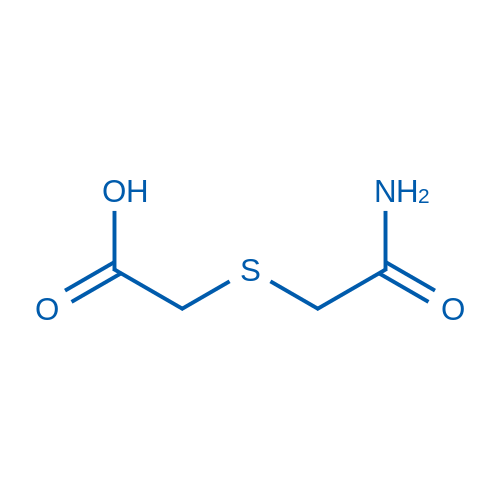2-((2-Amino-2-oxoethyl)thio)acetic acid 250mg