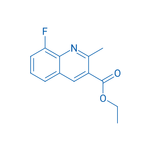 8-Fluoro-2-methylquinoline-3-carboxylic acid ethyl ester 1g