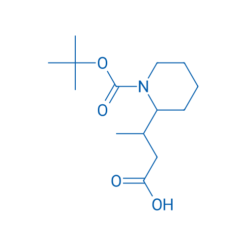 3-(1-(tert-Butoxycarbonyl)piperidin-2-yl)butanoic acid 1g