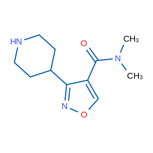 N,N-Dimethyl-3-(piperidin-4-yl)isoxazole-4-carboxamide 1g