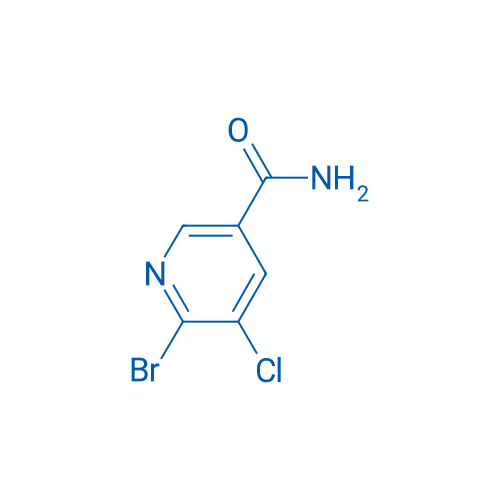 6-Bromo-5-chloronicotinamide 250mg