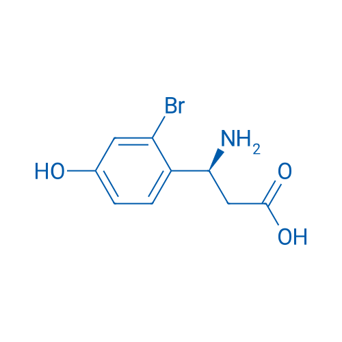 (3S)-3-amino-3-(2-bromo-4-hydroxyphenyl)propanoic acid 250mg