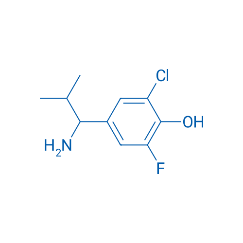 4-(1-Amino-2-methylpropyl)-2-chloro-6-fluorophenol 1g