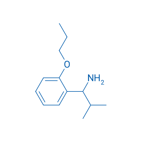2-METHYL-1-(2-PROPOXYPHENYL)PROPAN-1-AMINE 250mg