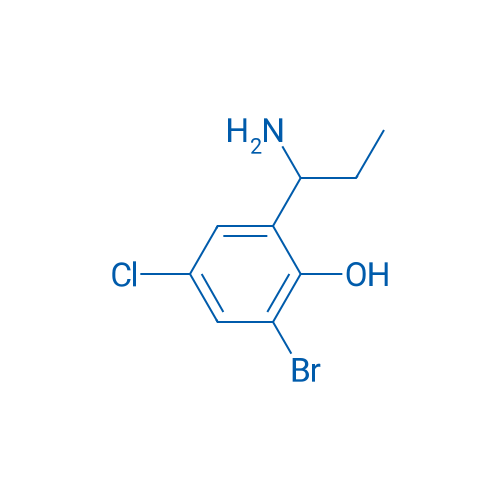 2-(1-Aminopropyl)-6-bromo-4-chlorophenol 1g