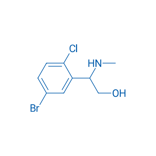 2-(5-Bromo-2-chlorophenyl)-2-(methylamino)ethan-1-ol 1g
