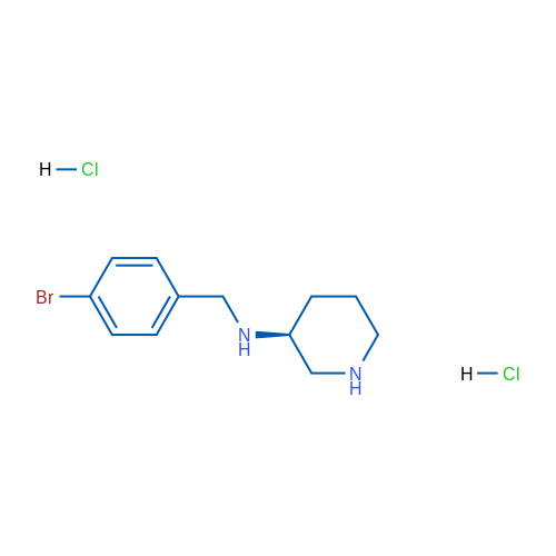 (S)-N-(4-Bromobenzyl)piperidin-3-amine dihydrochloride 1g