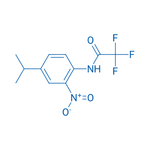 2,2,2-Trifluoro-N-(4-isopropyl-2-nitrophenyl)acetamide 1g