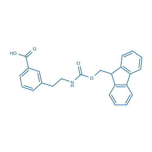 3-(2-((((9H-Fluoren-9-yl)methoxy)carbonyl)amino)ethyl)benzoic acid 100mg