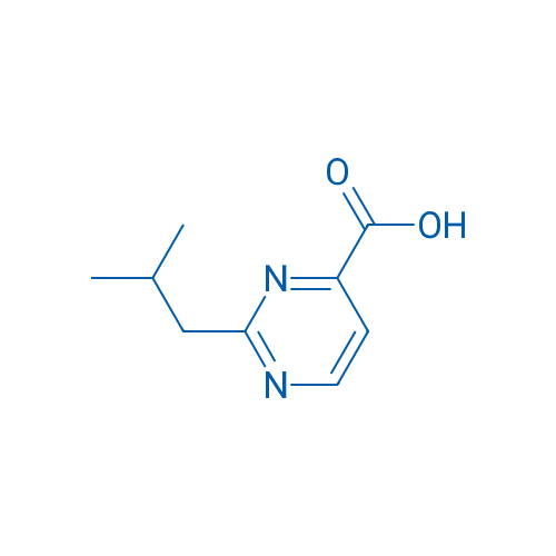 2-(2-Methylpropyl)pyrimidine-4-carboxylic acid 1g