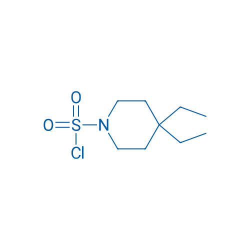 4,4-Diethylpiperidine-1-sulfonyl chloride 1g