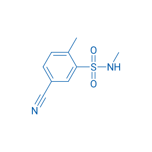 5-Cyano-n,2-dimethylbenzene-1-sulfonamide 1g