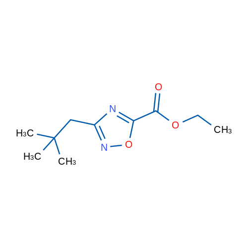 Ethyl 3-neopentyl-1,2,4-oxadiazole-5-carboxylate 1g