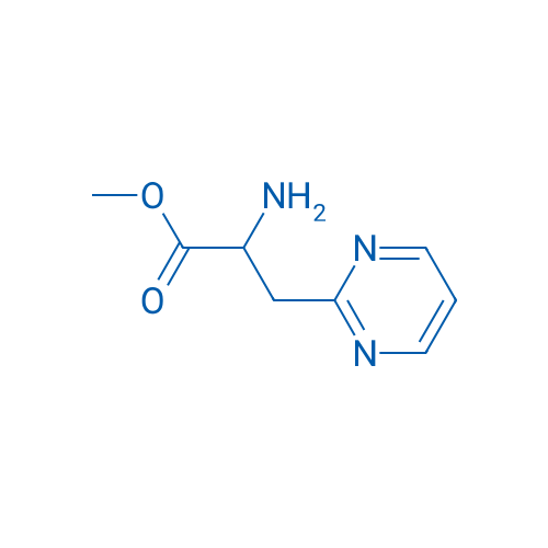 Methyl 2-amino-3-(pyrimidin-2-yl)propanoate 250mg