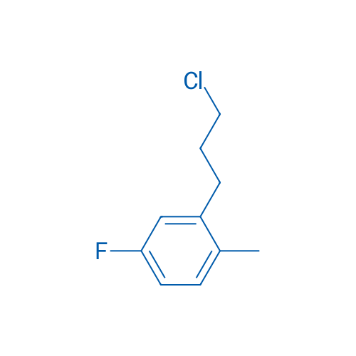 2-(3-Chloropropyl)-4-fluoro-1-methylbenzene 1g
