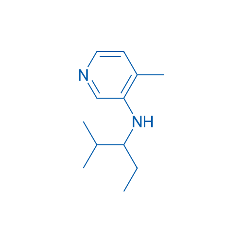 4-Methyl-N-(2-methylpentan-3-yl)pyridin-3-amine 100mg