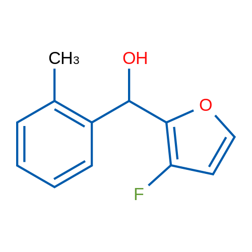 (3-Fluorofuran-2-yl)(o-tolyl)methanol 1g