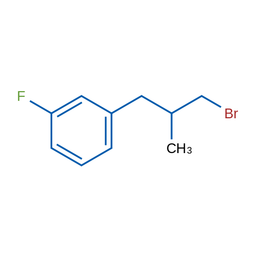 1-(3-Bromo-2-methylpropyl)-3-fluorobenzene 1g