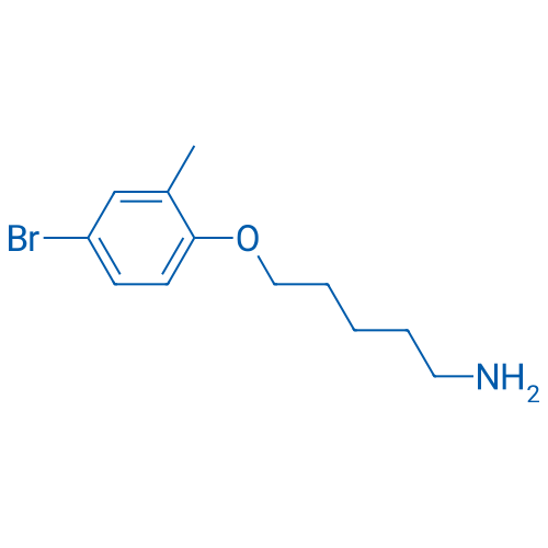 5-(4-Bromo-2-methylphenoxy)pentan-1-amine 1g