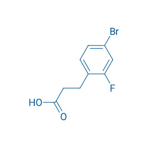 3-(4-Bromo-2-fluorophenyl)propanoic acid 1g