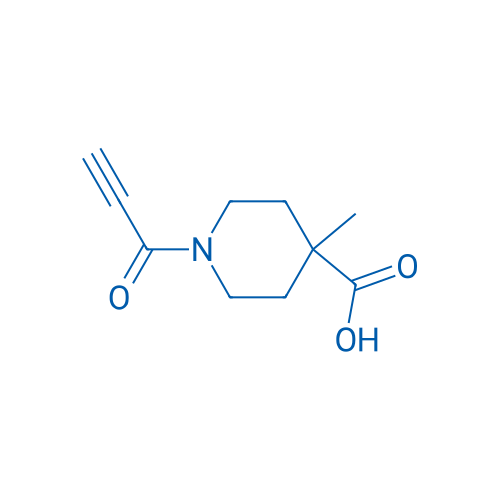4-Methyl-1-(prop-2-ynoyl)piperidine-4-carboxylic acid 50mg