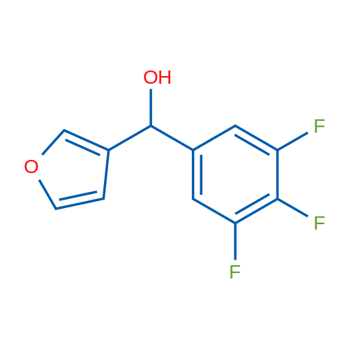 Furan-3-yl(3,4,5-trifluorophenyl)methanol 10g