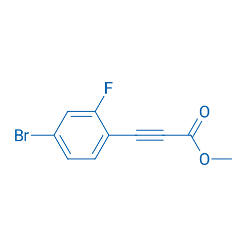 Methyl 3-(4-bromo-2-fluorophenyl)prop-2-ynoate 1g