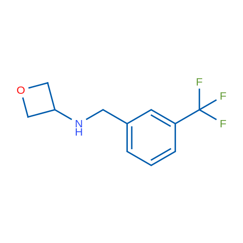 N-(3-(Trifluoromethyl)benzyl)oxetan-3-amine 1g