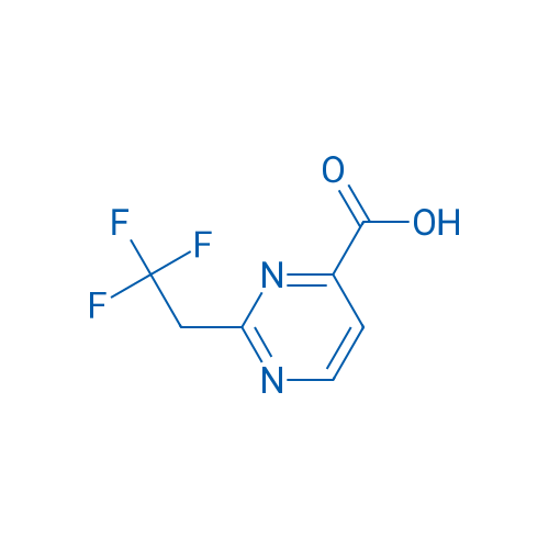 2-(2,2,2-Trifluoroethyl)pyrimidine-4-carboxylic acid 1g
