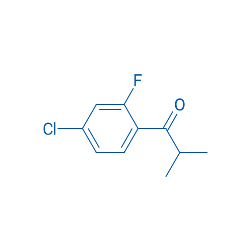 1-(4-Chloro-2-fluorophenyl)-2-methylpropan-1-one 100mg