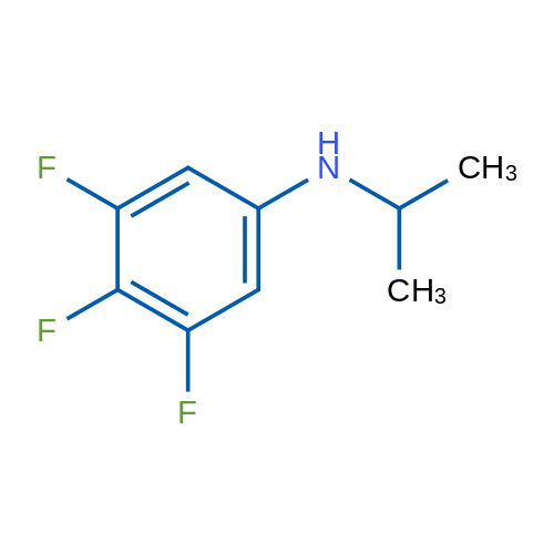3,4,5-Trifluoro-N-(propan-2-yl)aniline 1g