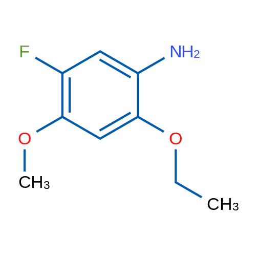 2-Ethoxy-5-fluoro-4-methoxyaniline 1g
