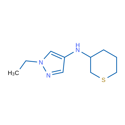 1-Ethyl-N-(thian-3-yl)-1H-pyrazol-4-amine 1g