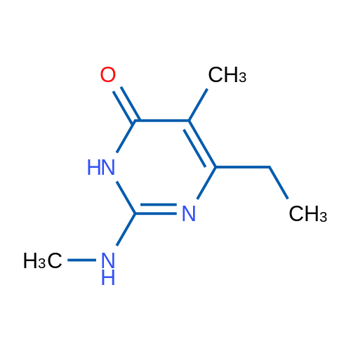 6-Ethyl-5-methyl-2-(methylamino)-3,4-dihydropyrimidin-4-one 1g