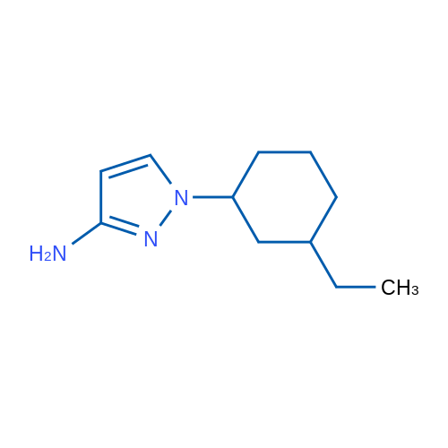 1-(3-Ethylcyclohexyl)-1h-pyrazol-3-amine 1g