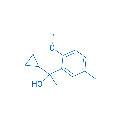 1-Cyclopropyl-1-(2-methoxy-5-methylphenyl)ethanol 1g