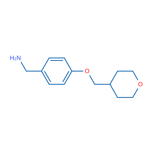 (4-((Tetrahydro-2H-pyran-4-yl)methoxy)phenyl)methanamine 1g