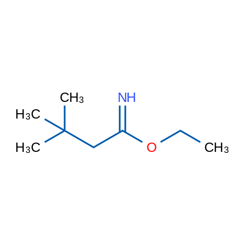 Ethyl 3,3-dimethylbutanimidate 1g