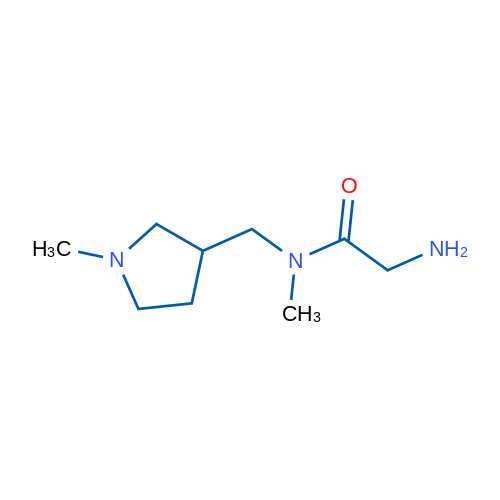 2-Amino-N-methyl-N-((1-methylpyrrolidin-3-yl)methyl)acetamide 1g