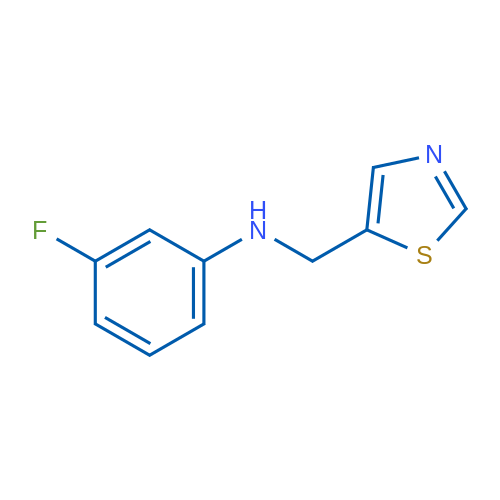 3-Fluoro-N-(1,3-thiazol-5-ylmethyl)aniline 1g