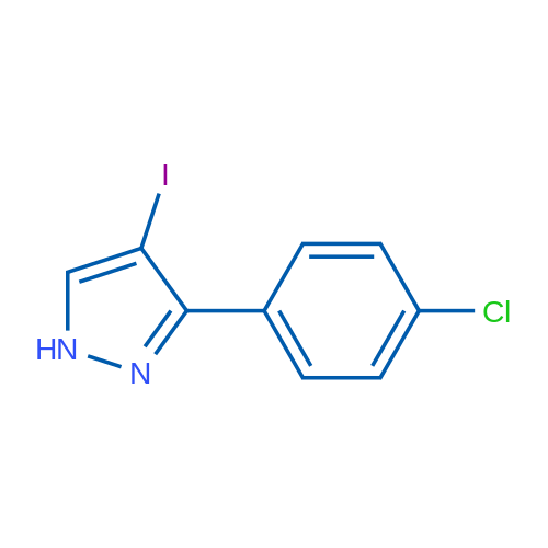 3-(4-Chlorophenyl)-4-iodo-1H-pyrazole 1g