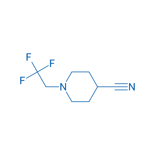 1-(2,2,2-Trifluoroethyl)piperidine-4-carbonitrile 250mg
