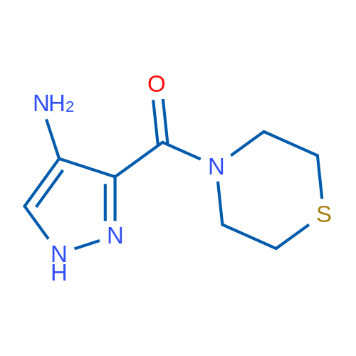 (4-Amino-1H-pyrazol-3-yl)(thiomorpholino)methanone 1g