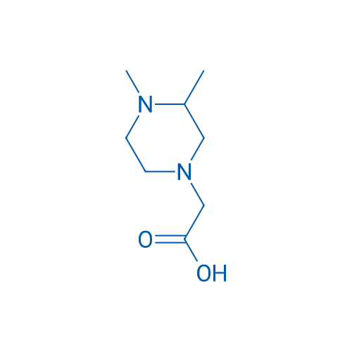 2-(3,4-Dimethylpiperazin-1-yl)acetic acid 1g
